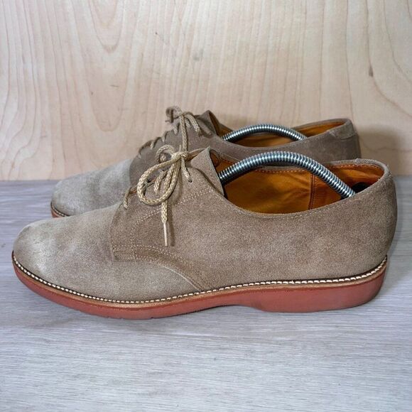 Walk-Over Brown Suede Oxford 21066 Men's 10 B - Picture 2 of 11